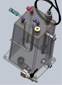 oil tank cooling system oil tank cooling system